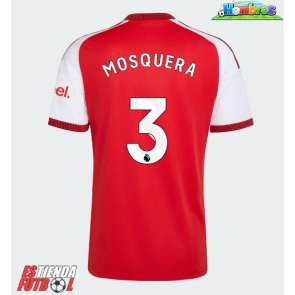 Arsenal Cristhian Mosquera #3 Primera Equipación 2026-27 Manga Corta